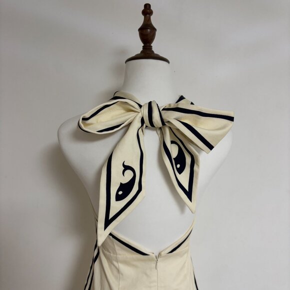 Alemais White Marine Mini Dress - Picture 11 of 14